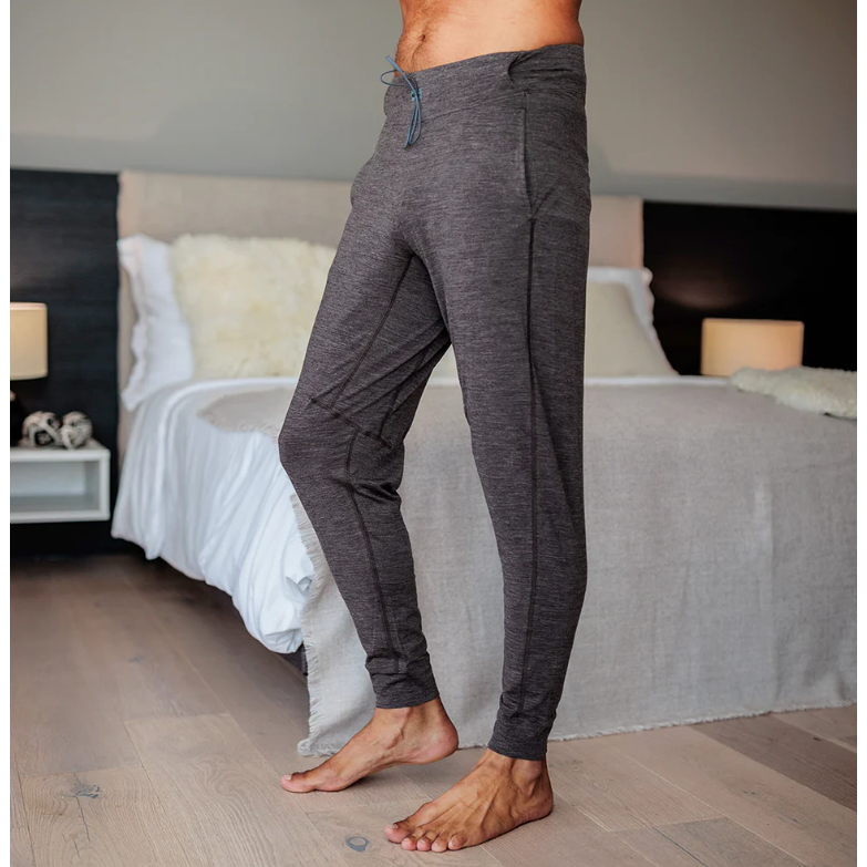 Merino Wool Long Pyjama Pants Man - Stay Warm - sleeboo