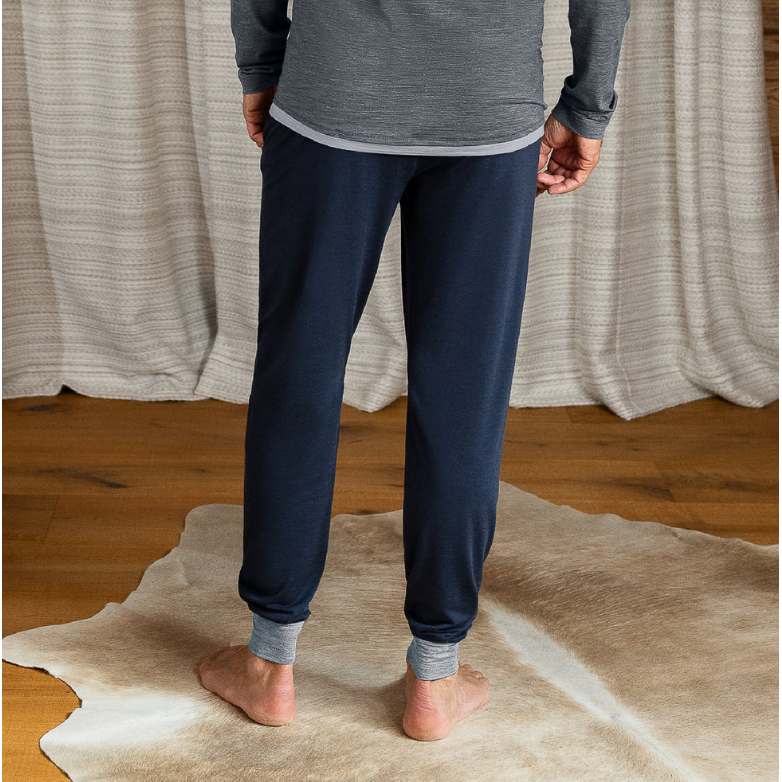 Merino Wool Long Pyjama Pants Man - Stay Warm - sleeboo