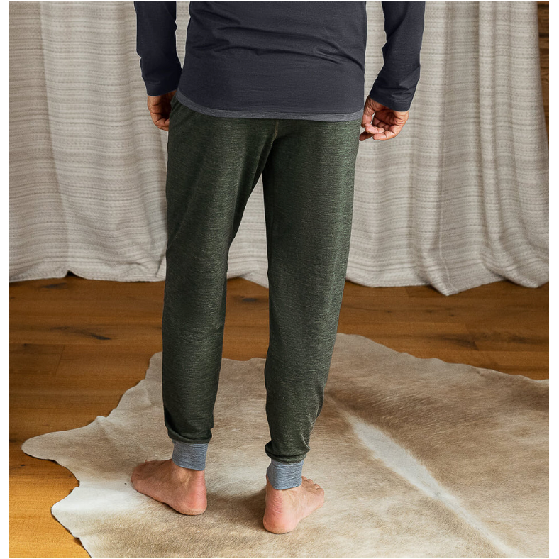 Merino Wool Long Pyjama Pants Man - Stay Warm - sleeboo