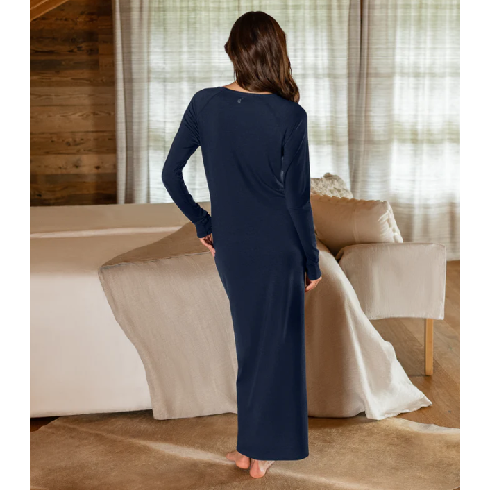 Pyjama Long Night Dress Woman - Warm - sleeboo