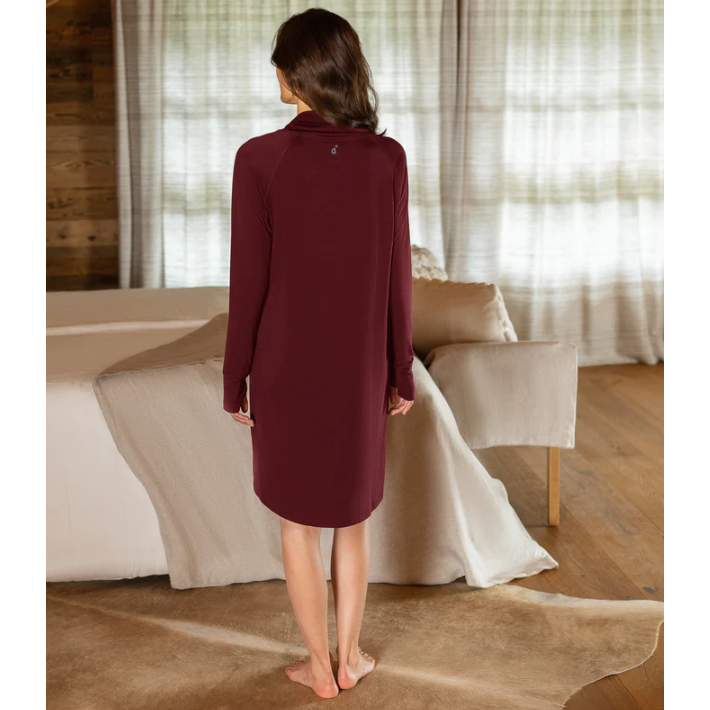 Short Pyjama Sleep Dress Woman - Warm - sleeboo