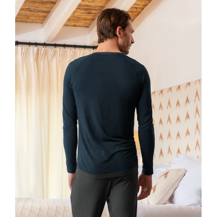 Long Sleeve Pyjama Top Man - Balance - sleeboo