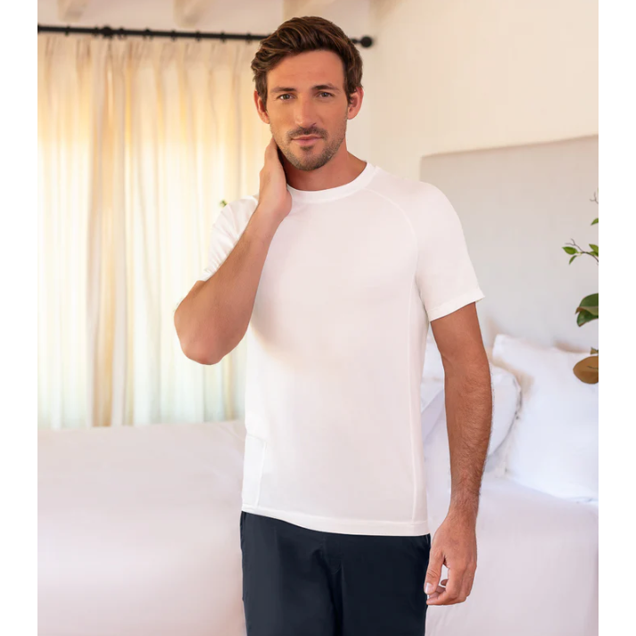 Short Sleeve Pyjama Top Man - Cooling - sleeboo